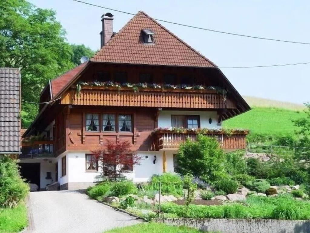 Oberbauernhof - Wohnung "Am Garten" -- Moderne Fewo Im Schoenen Schwarzwaldhaus Gutach Ngoại thất bức ảnh